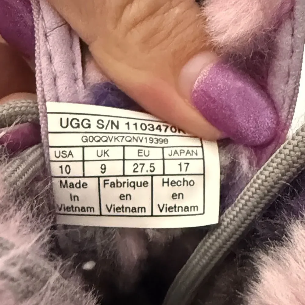 UGG Kids' Butte II CWR Leopard Fairy Tale boot Boots- Toddler 10